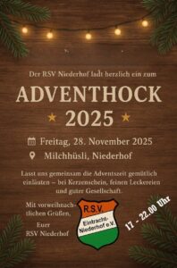 Adventhock 2025