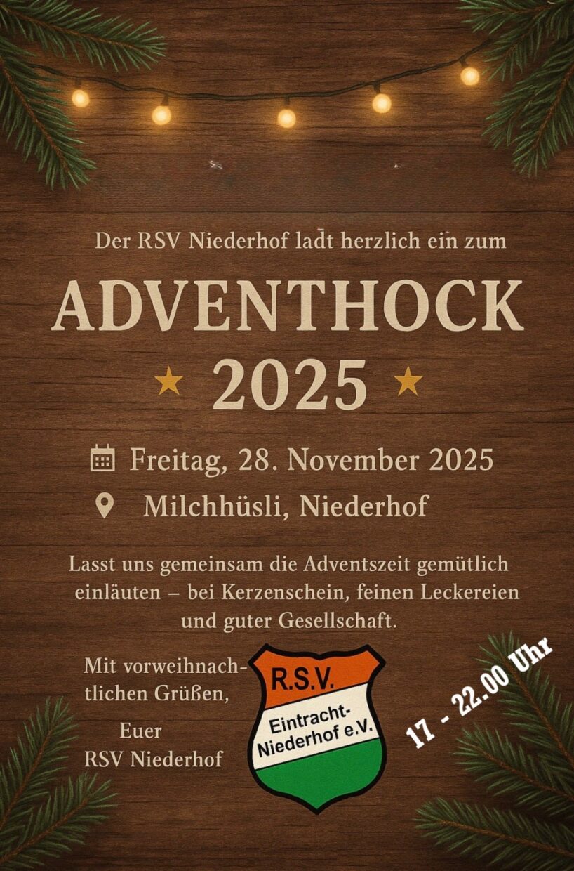 Adventhock 2025